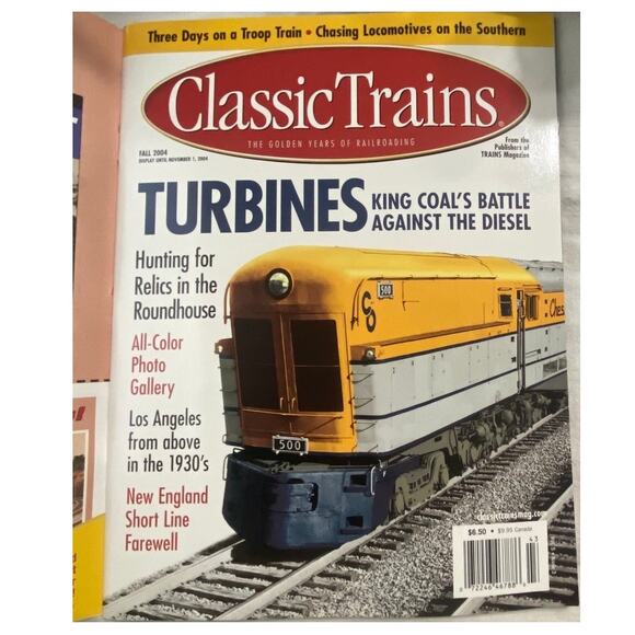 Vtg Lot 4 Classic Trains 2004 Magazine Full Year Steam Cars Locomotive Diesel - Picture 7 of 11